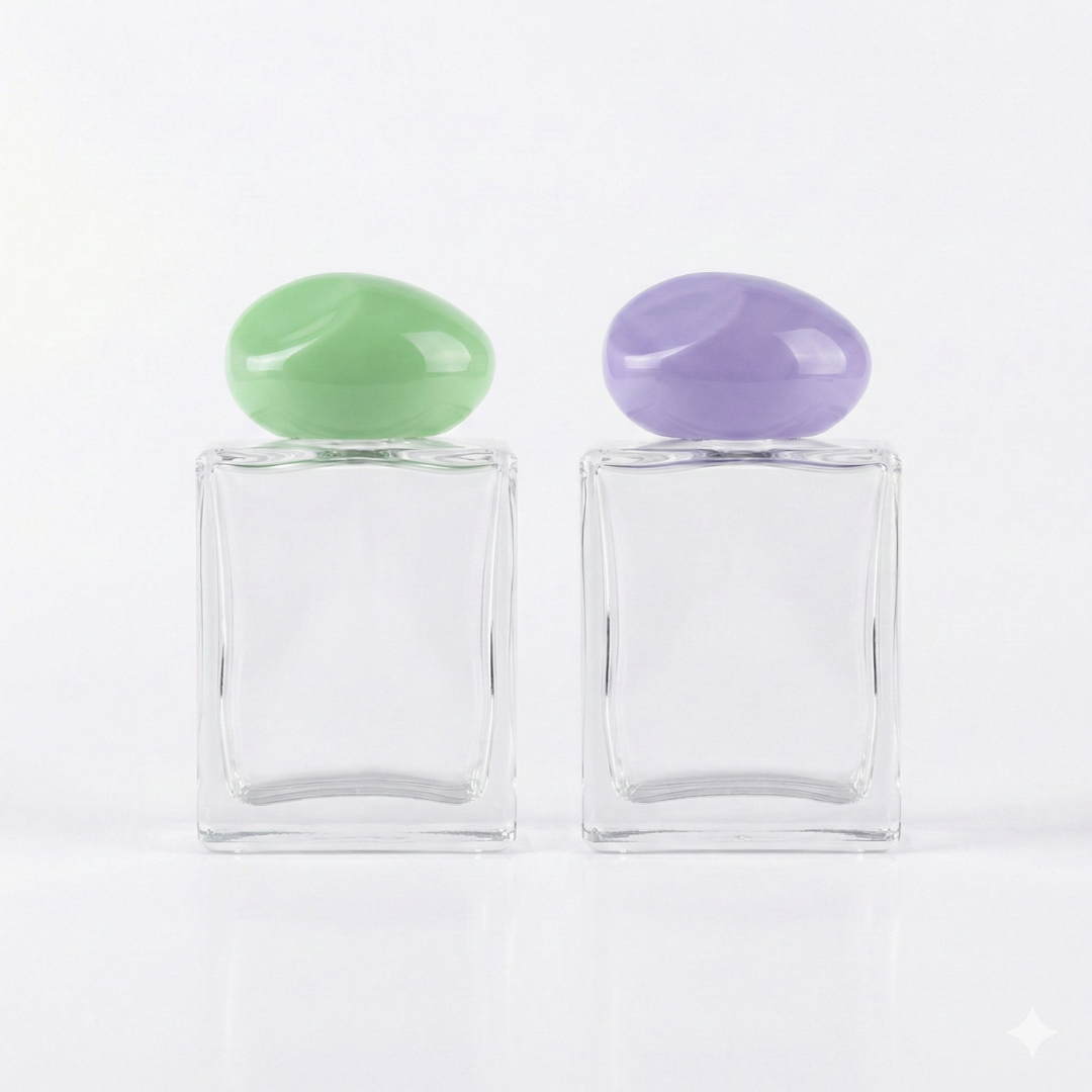 Cozy Colored Ovate Set — 50ml Sets wholesale perfume bottle